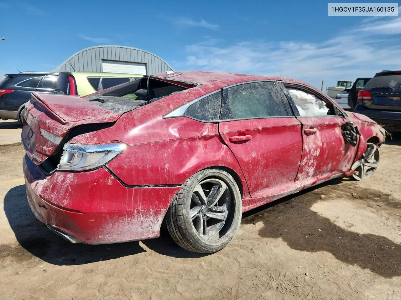 1HGCV1F35JA160135 2018 Honda Accord Sport