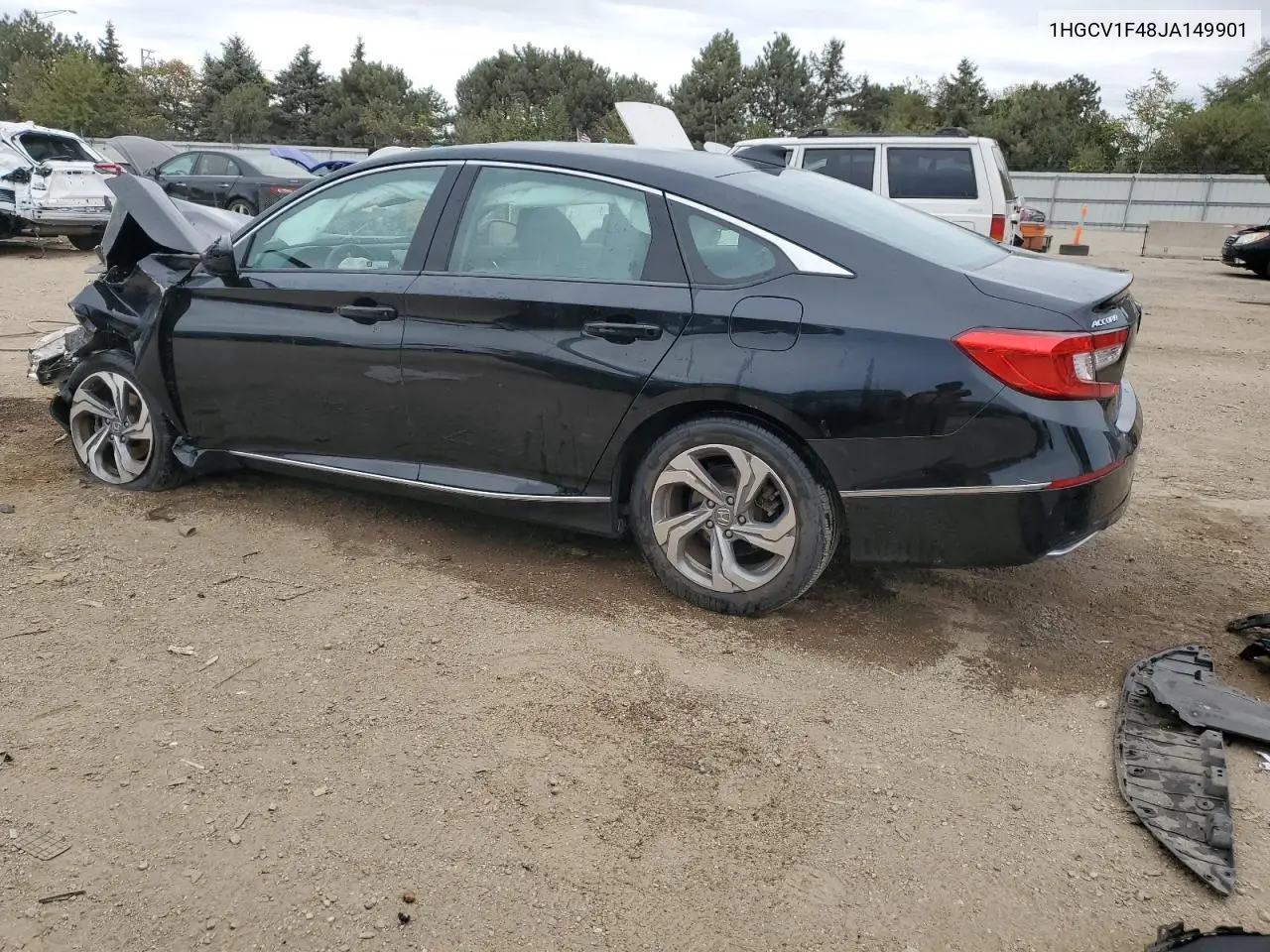 1HGCV1F48JA149901 2018 Honda Accord Ex