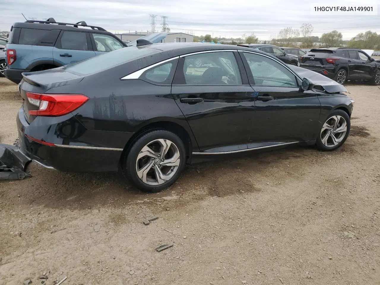 1HGCV1F48JA149901 2018 Honda Accord Ex