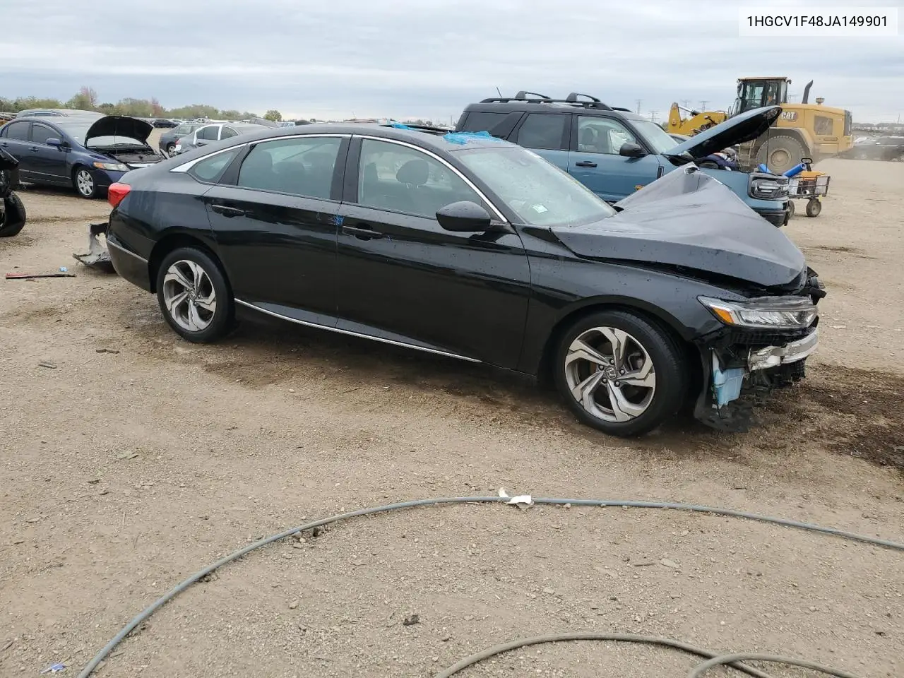 1HGCV1F48JA149901 2018 Honda Accord Ex