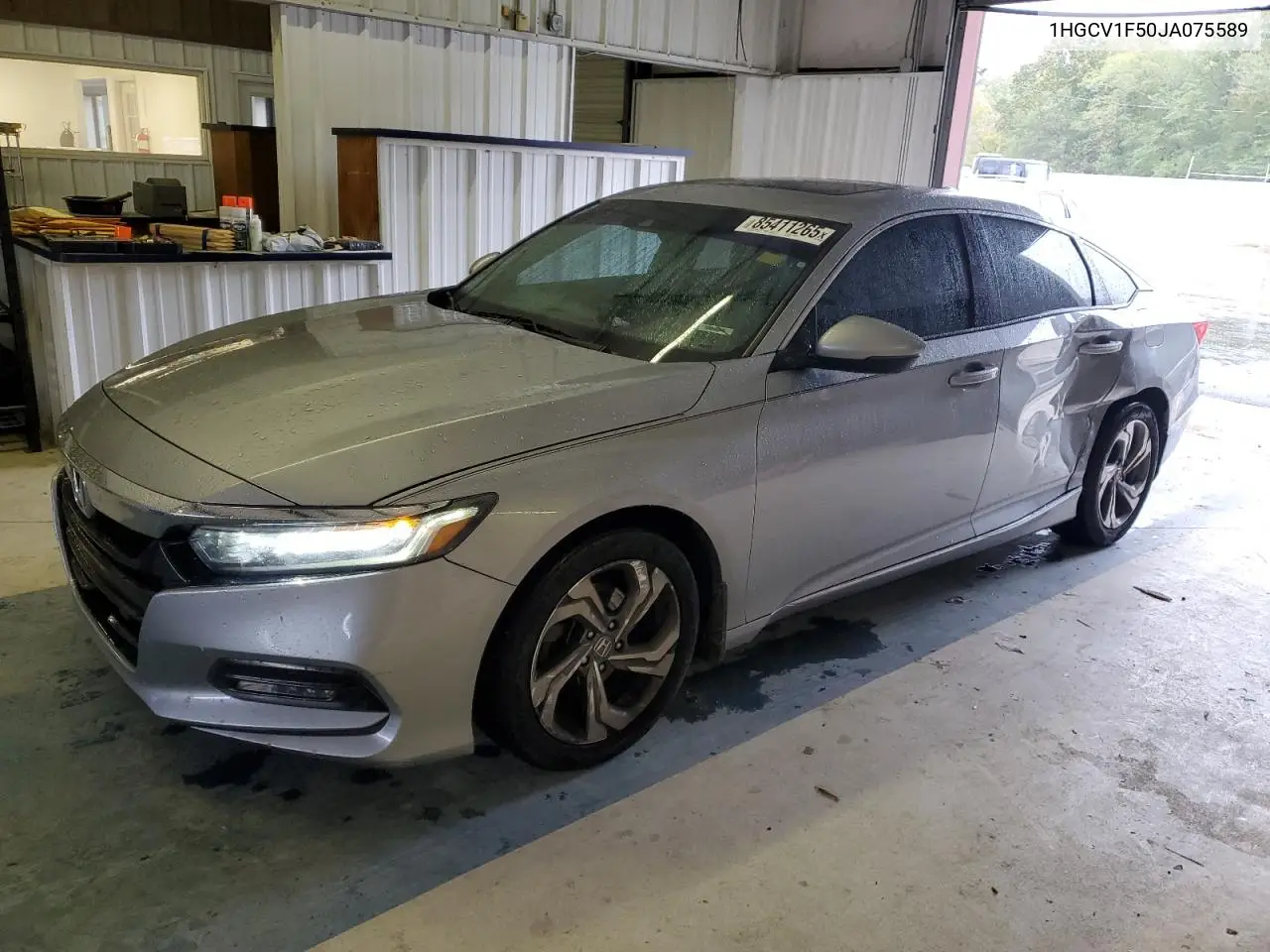 1HGCV1F50JA075589 2018 Honda Accord Exl