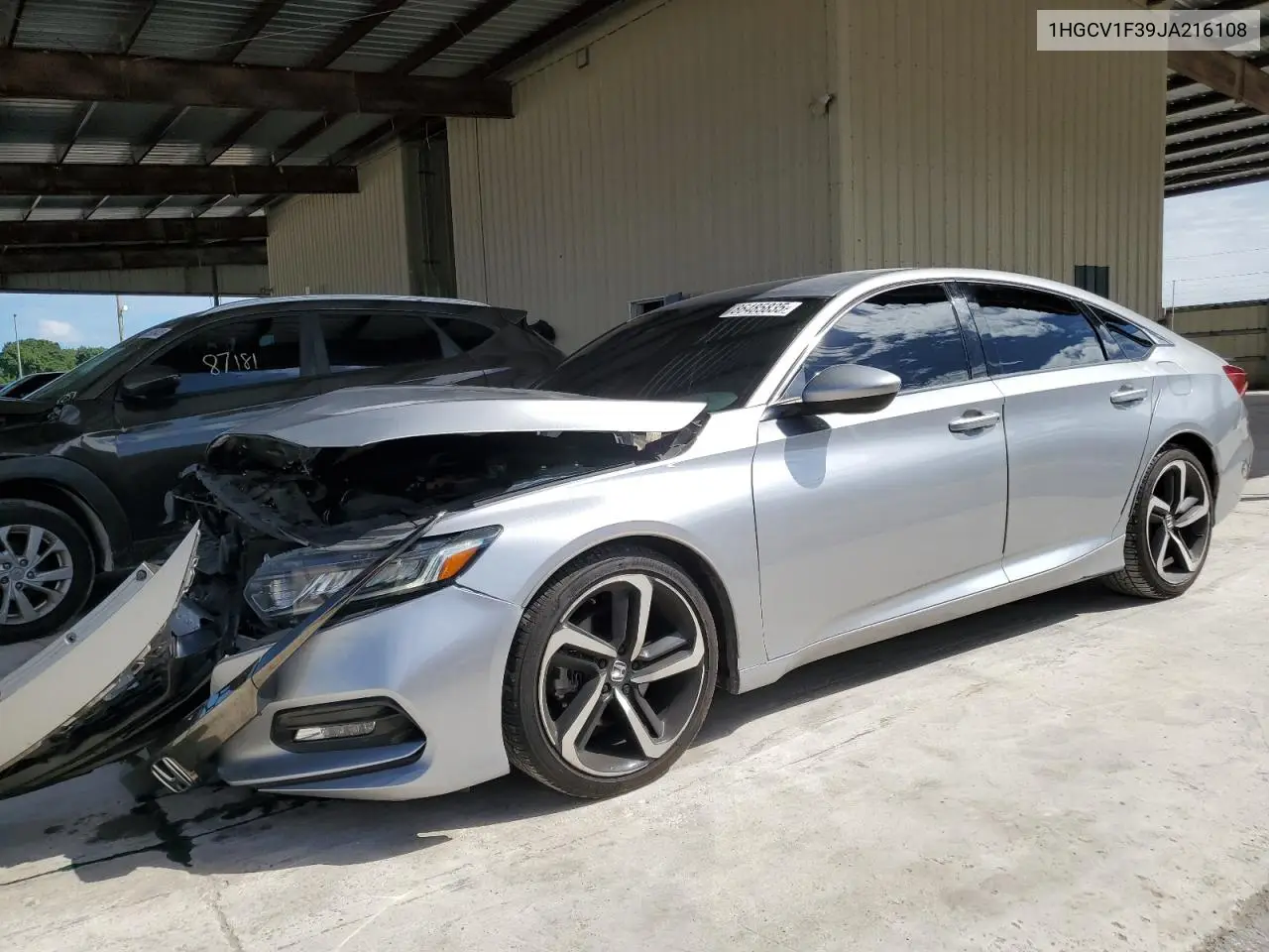 1HGCV1F39JA216108 2018 Honda Accord Sport