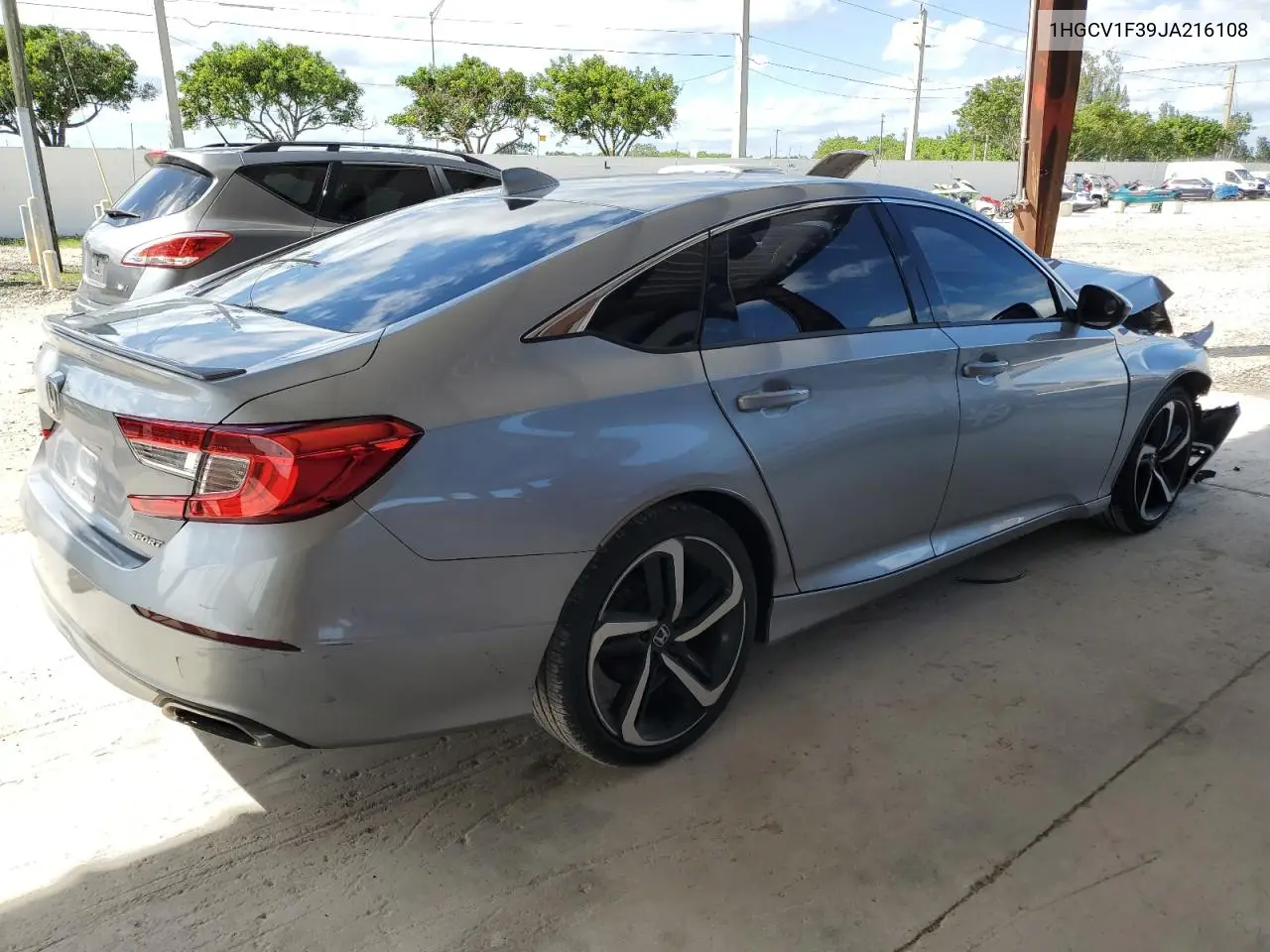 1HGCV1F39JA216108 2018 Honda Accord Sport