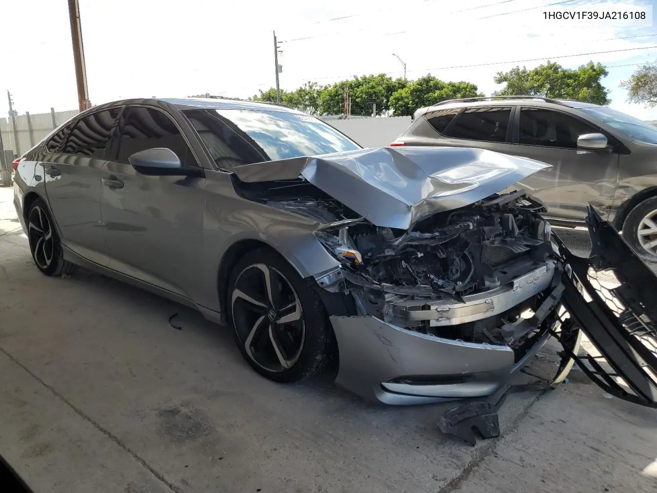 1HGCV1F39JA216108 2018 Honda Accord Sport