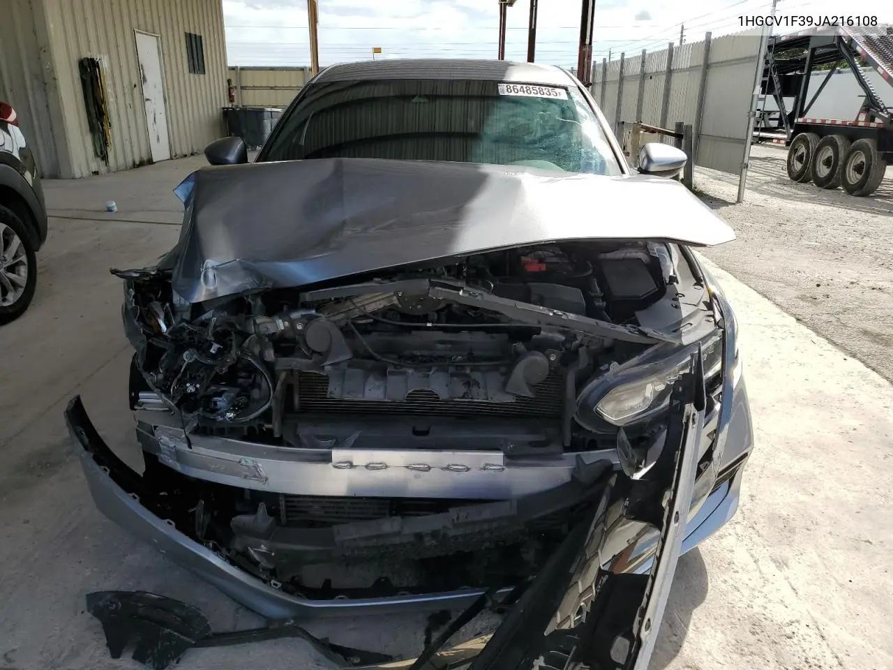 1HGCV1F39JA216108 2018 Honda Accord Sport