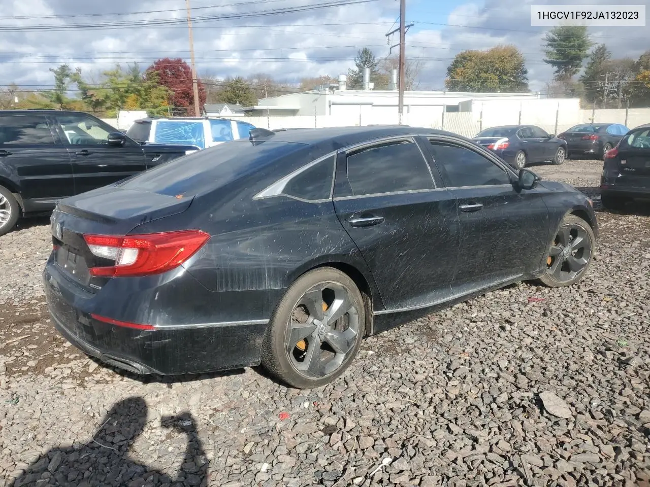 1HGCV1F92JA132023 2018 Honda Accord Touring