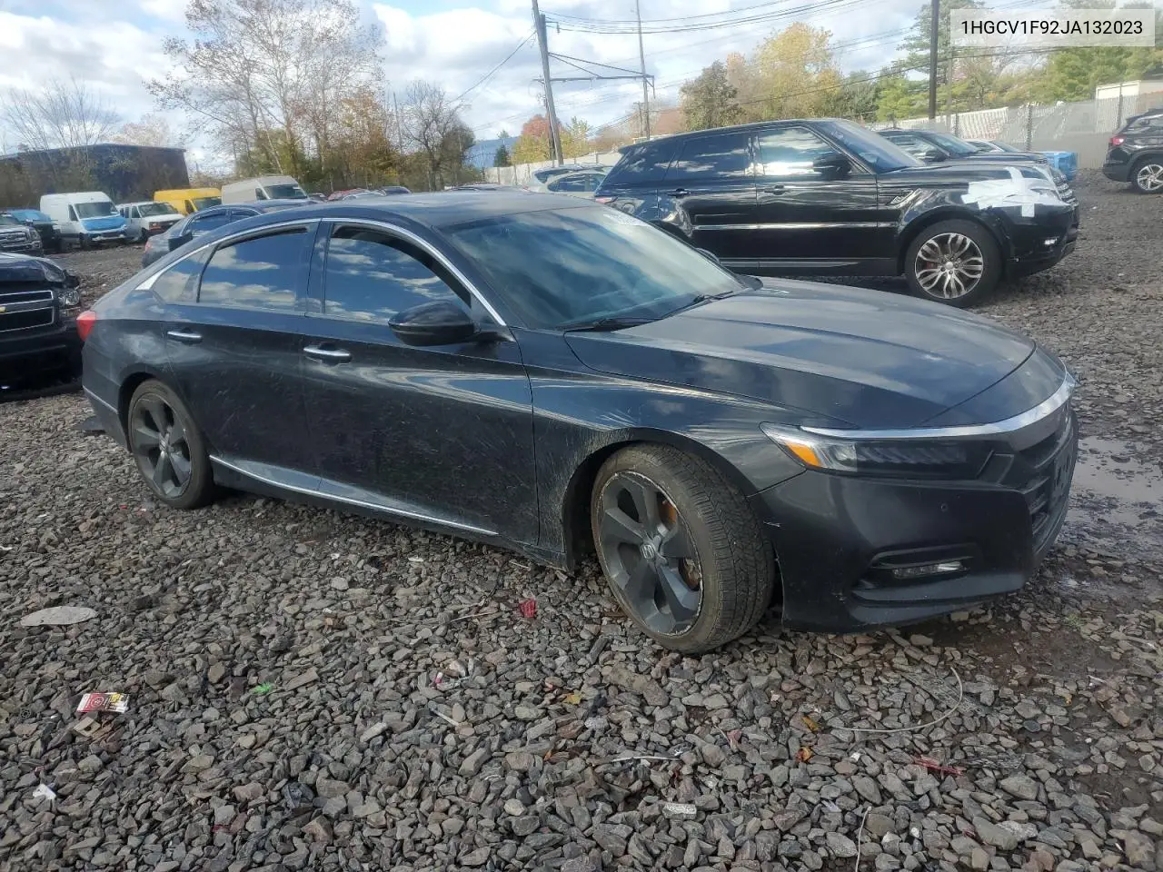 1HGCV1F92JA132023 2018 Honda Accord Touring