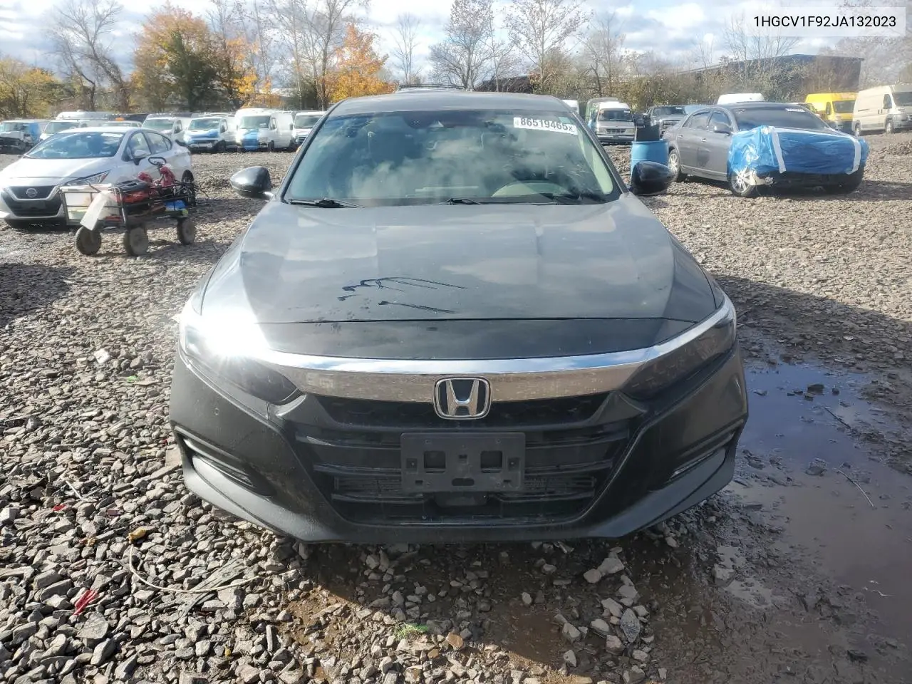 1HGCV1F92JA132023 2018 Honda Accord Touring