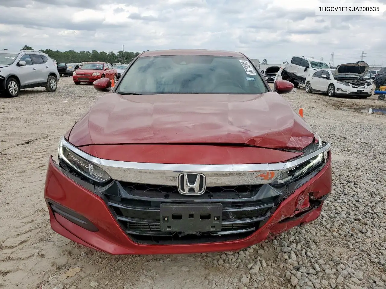 1HGCV1F19JA200635 2018 Honda Accord Lx