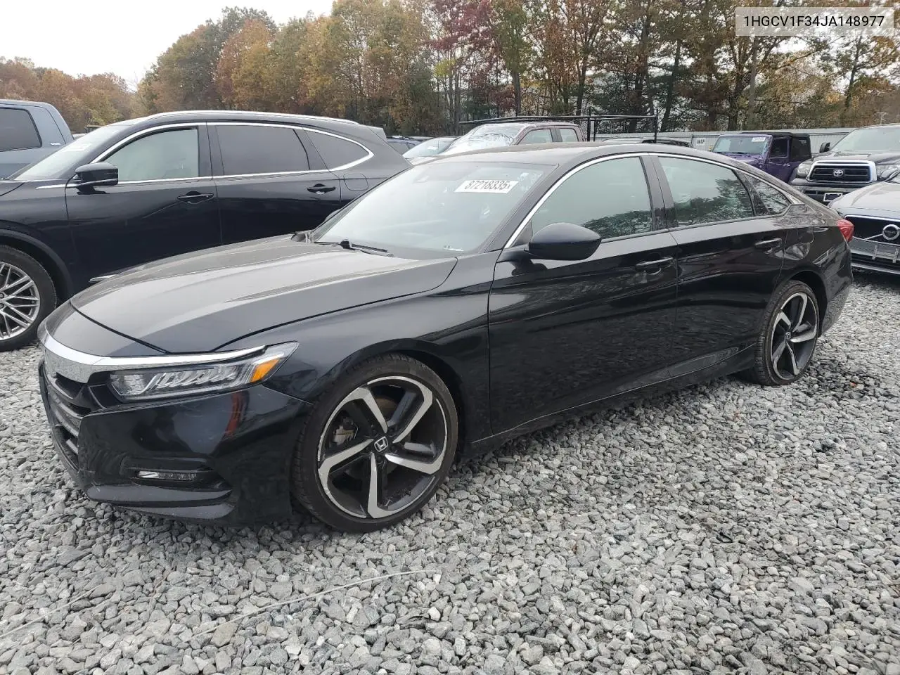 1HGCV1F34JA148977 2018 Honda Accord Sport