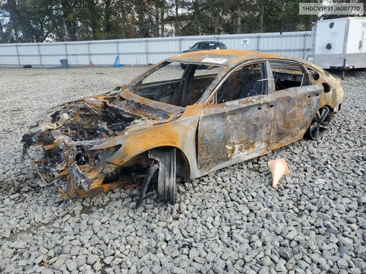 1HGCV1F31JA007770 2018 Honda Accord Sport
