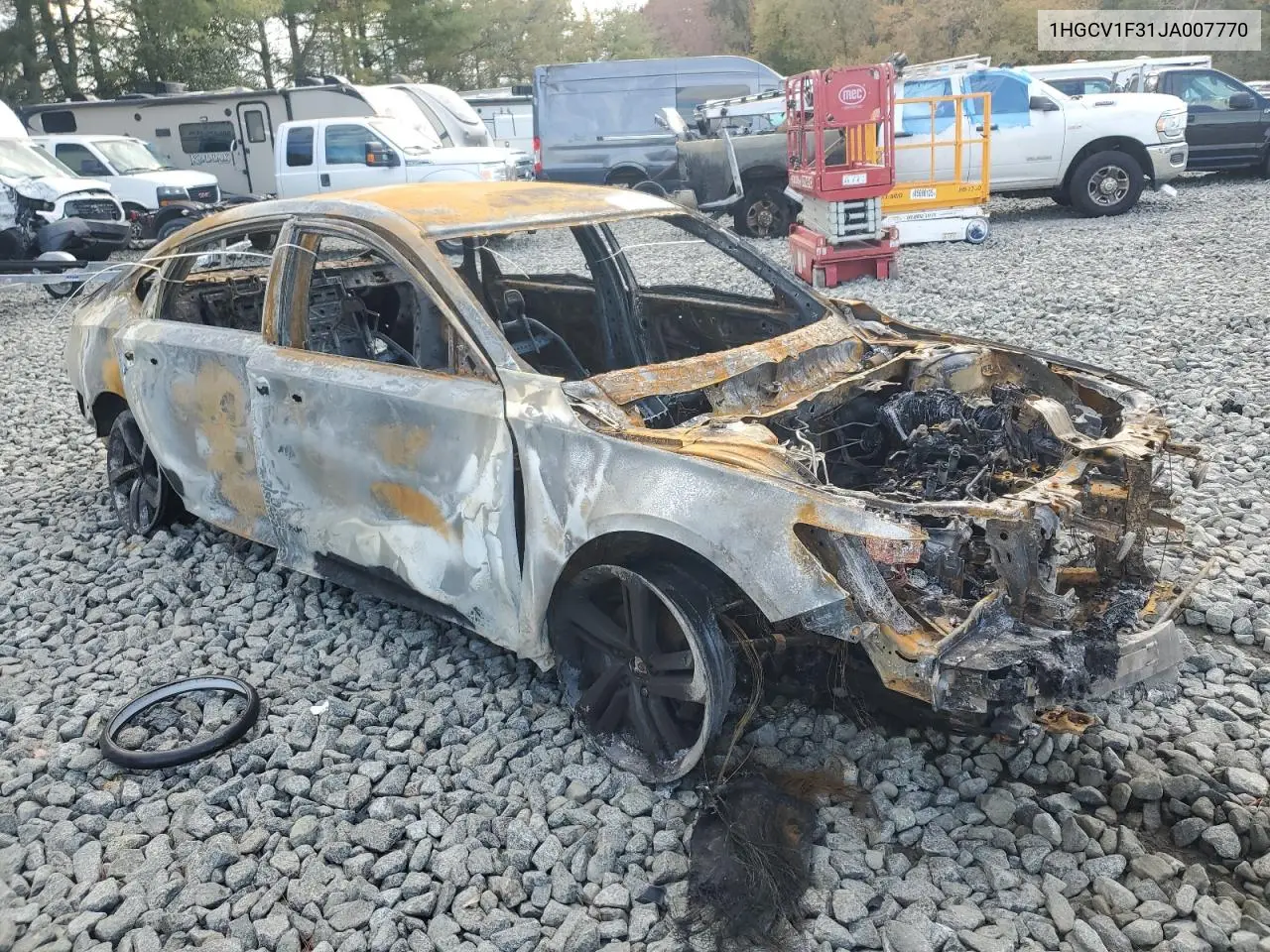 1HGCV1F31JA007770 2018 Honda Accord Sport