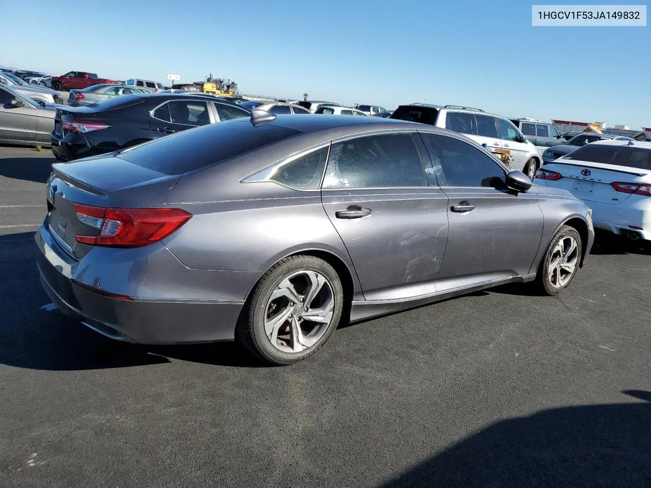 1HGCV1F53JA149832 2018 Honda Accord Exl