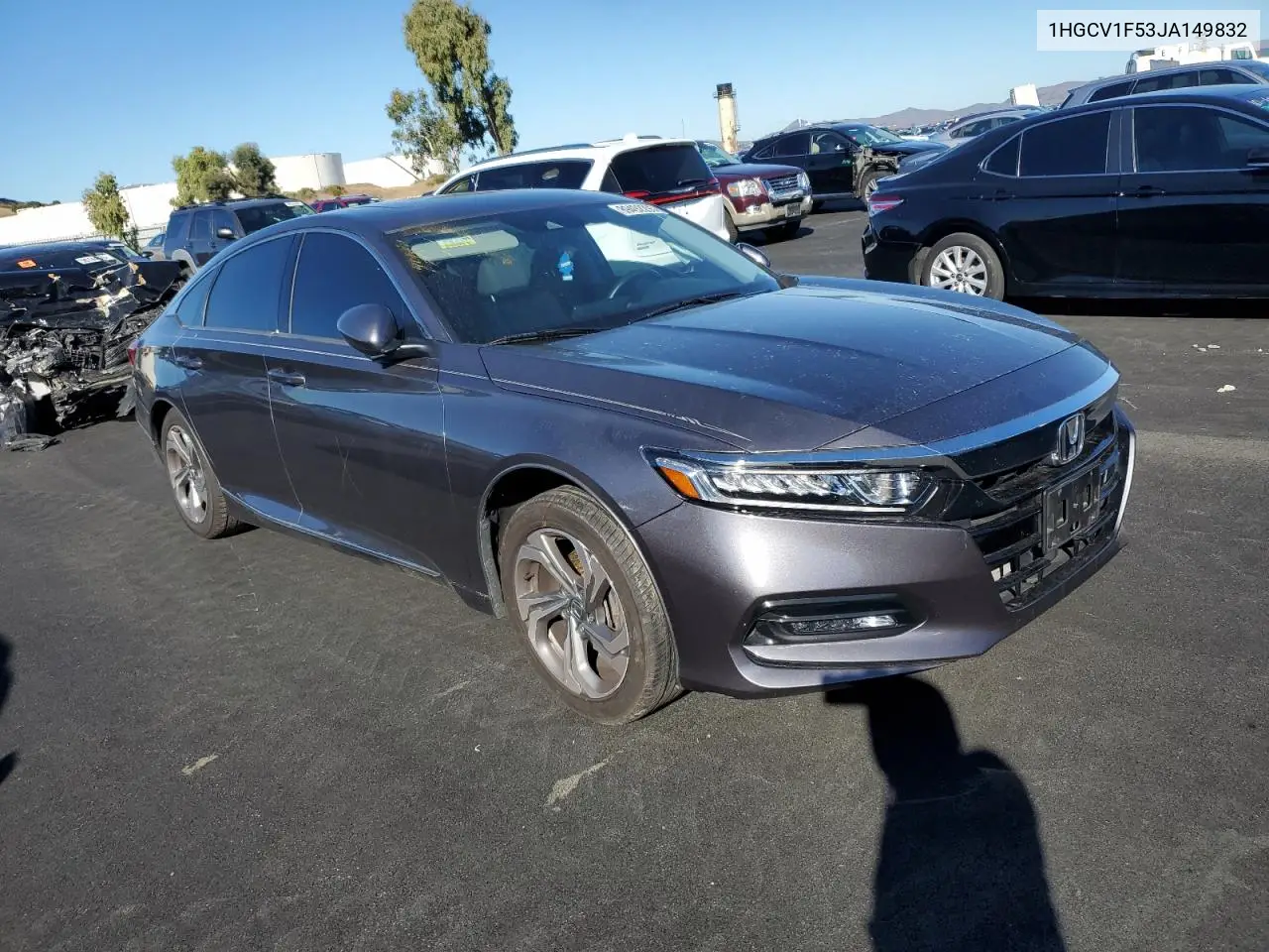 1HGCV1F53JA149832 2018 Honda Accord Exl