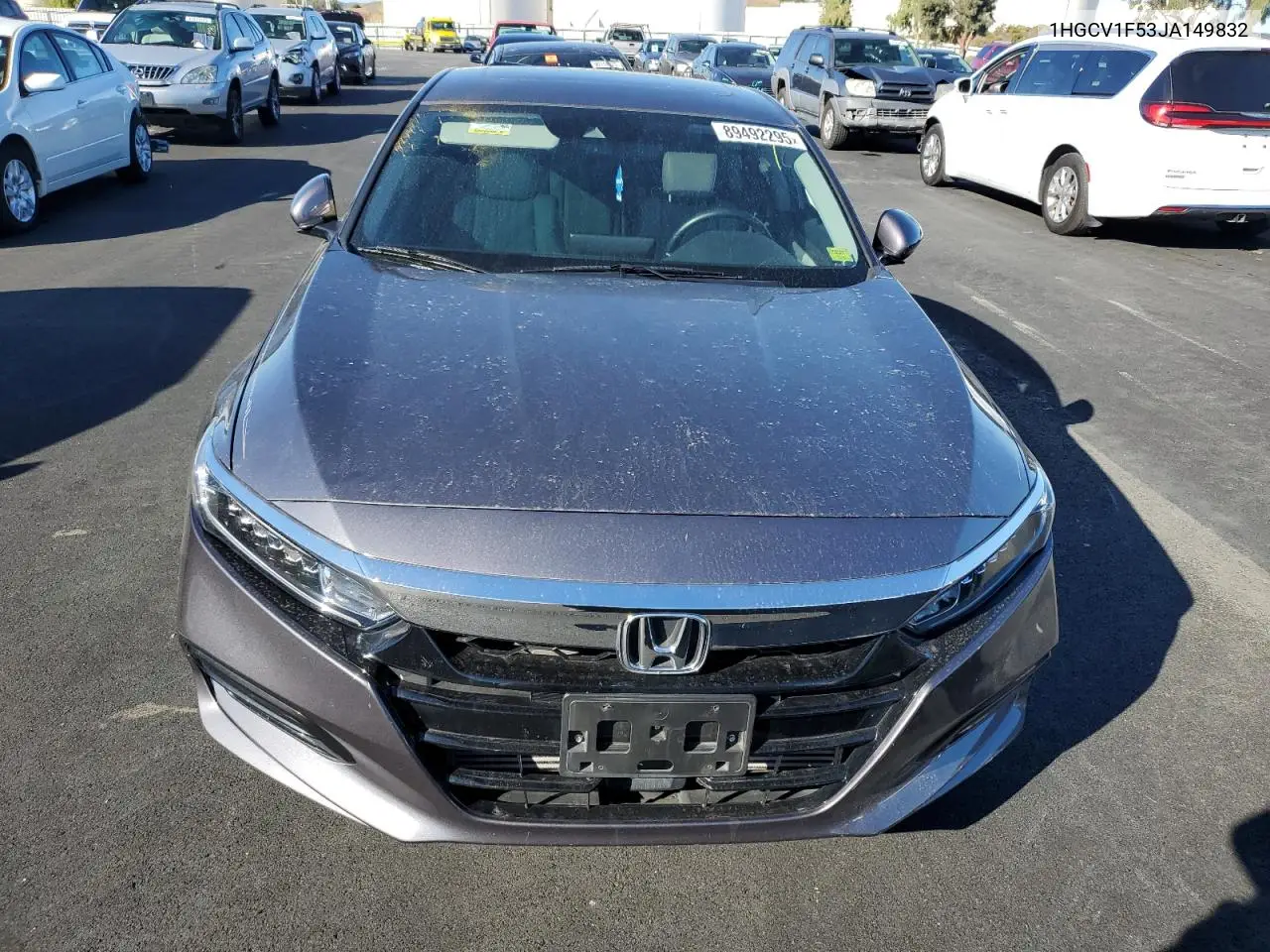 1HGCV1F53JA149832 2018 Honda Accord Exl