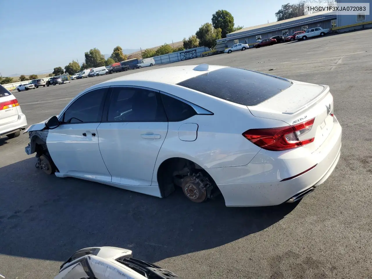 1HGCV1F3XJA072083 2018 Honda Accord Sport