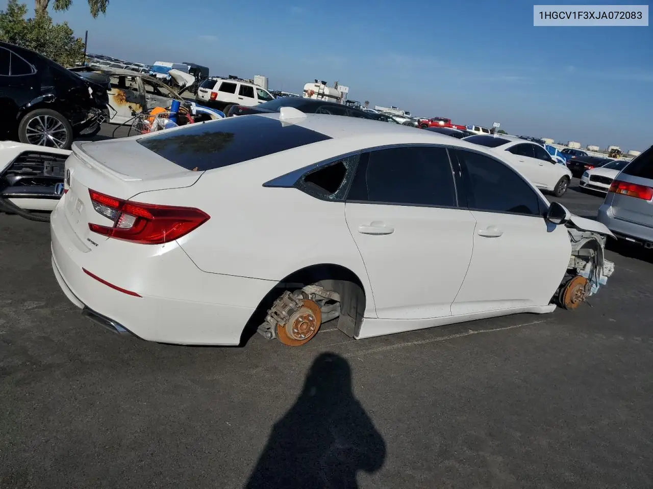 1HGCV1F3XJA072083 2018 Honda Accord Sport