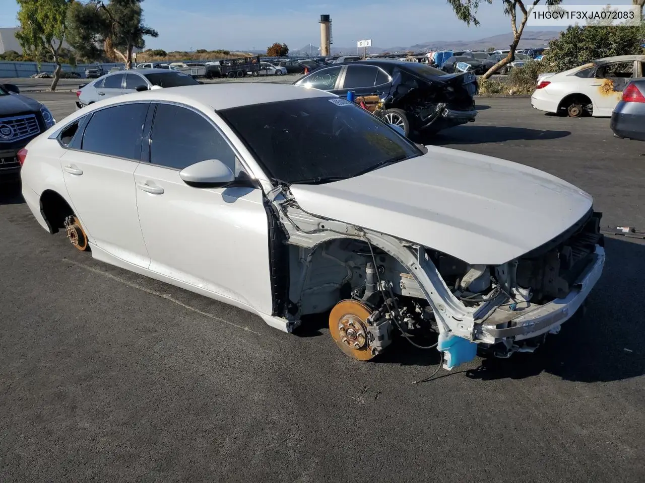 1HGCV1F3XJA072083 2018 Honda Accord Sport