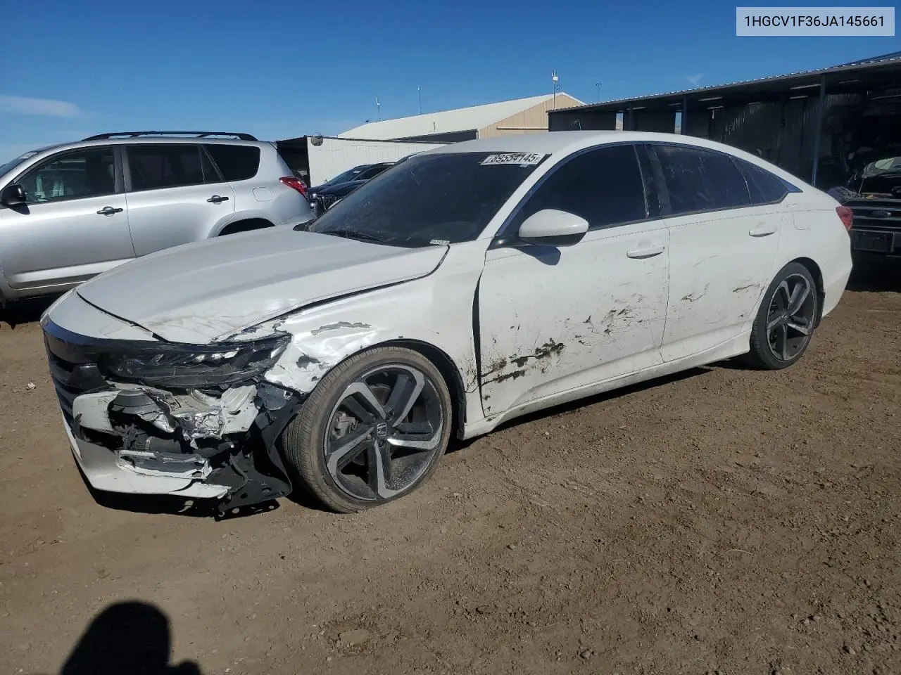 1HGCV1F36JA145661 2018 Honda Accord Sport