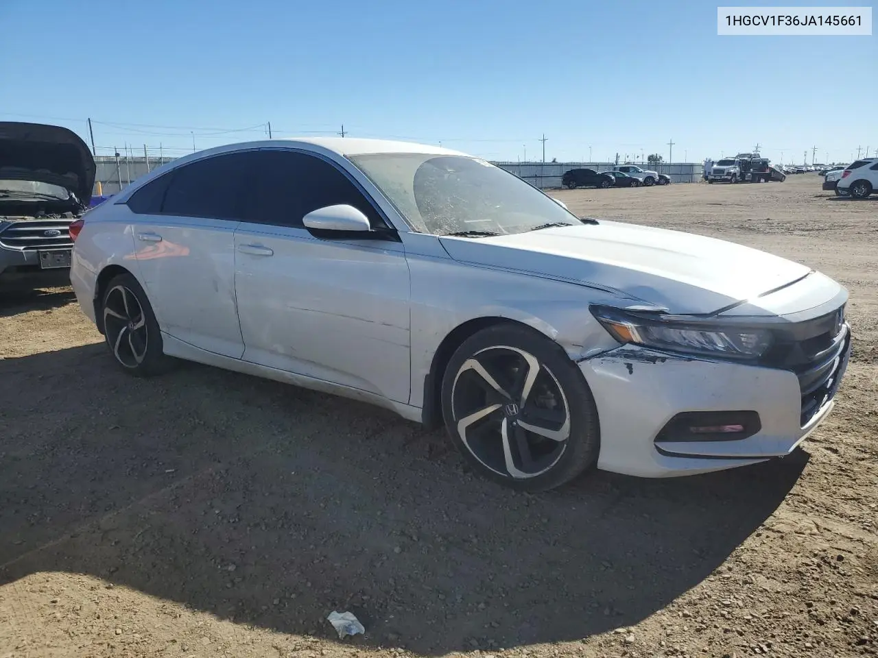 1HGCV1F36JA145661 2018 Honda Accord Sport