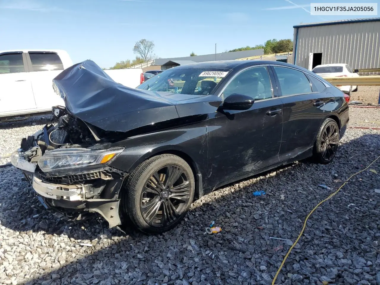 1HGCV1F35JA205056 2018 Honda Accord Sport