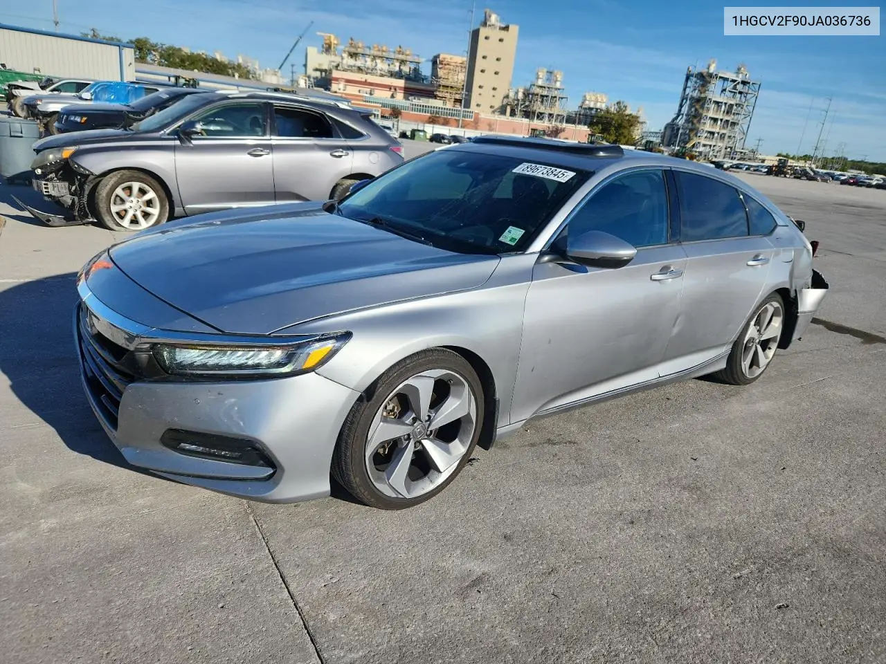 1HGCV2F90JA036736 2018 Honda Accord Touring