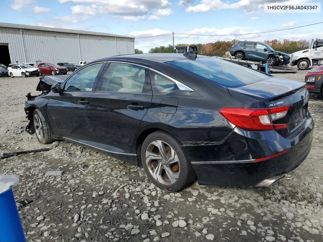 1HGCV2F56JA043347 2018 Honda Accord Exl