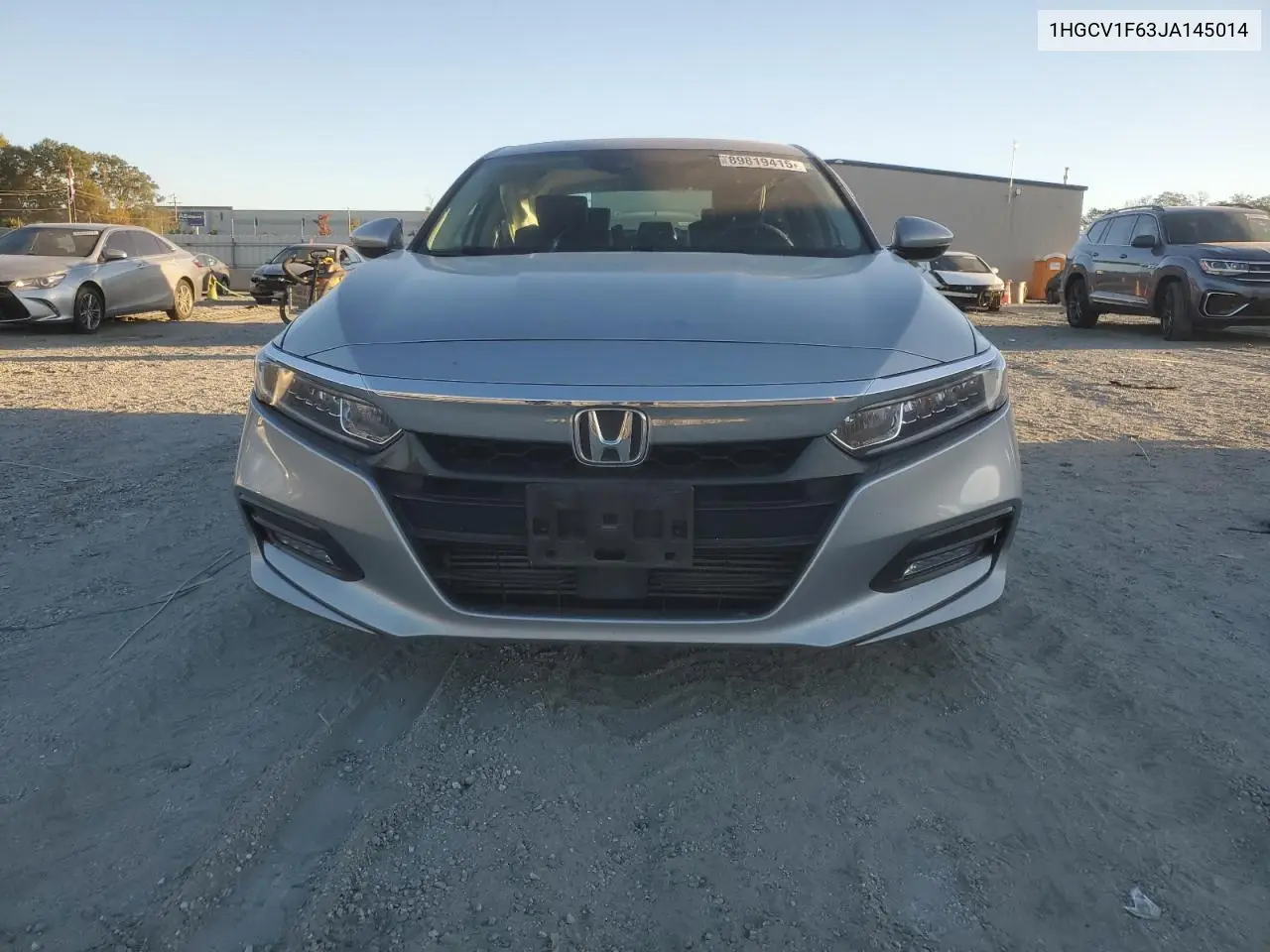 1HGCV1F63JA145014 2018 Honda Accord Exl