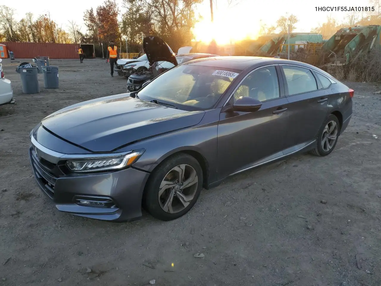 1HGCV1F55JA101815 2018 Honda Accord Exl