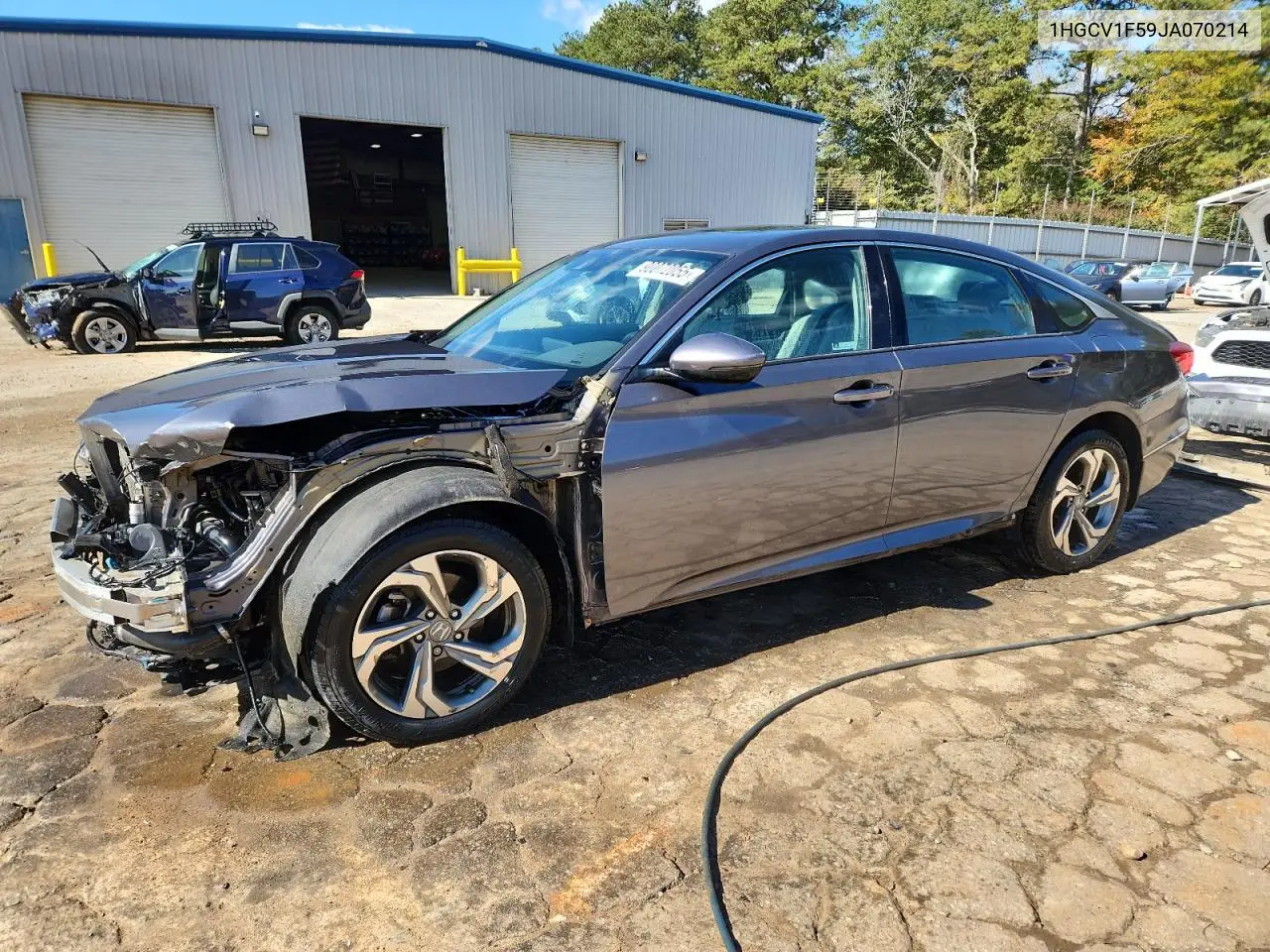 1HGCV1F59JA070214 2018 Honda Accord Exl