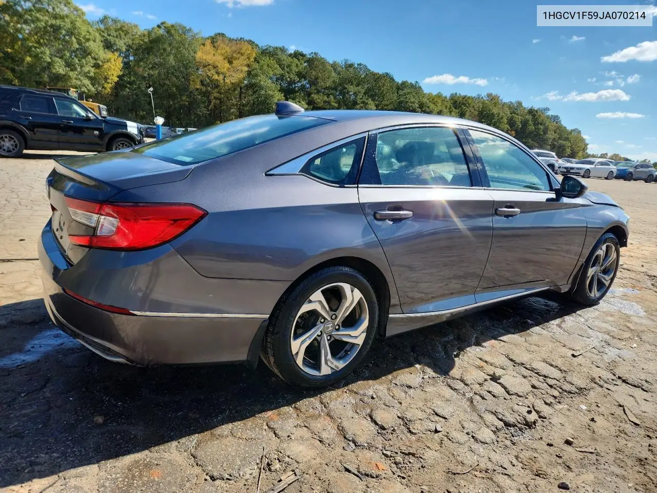 1HGCV1F59JA070214 2018 Honda Accord Exl