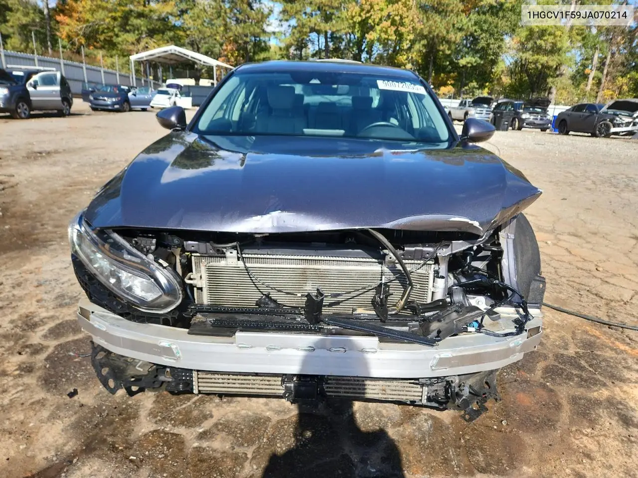 1HGCV1F59JA070214 2018 Honda Accord Exl