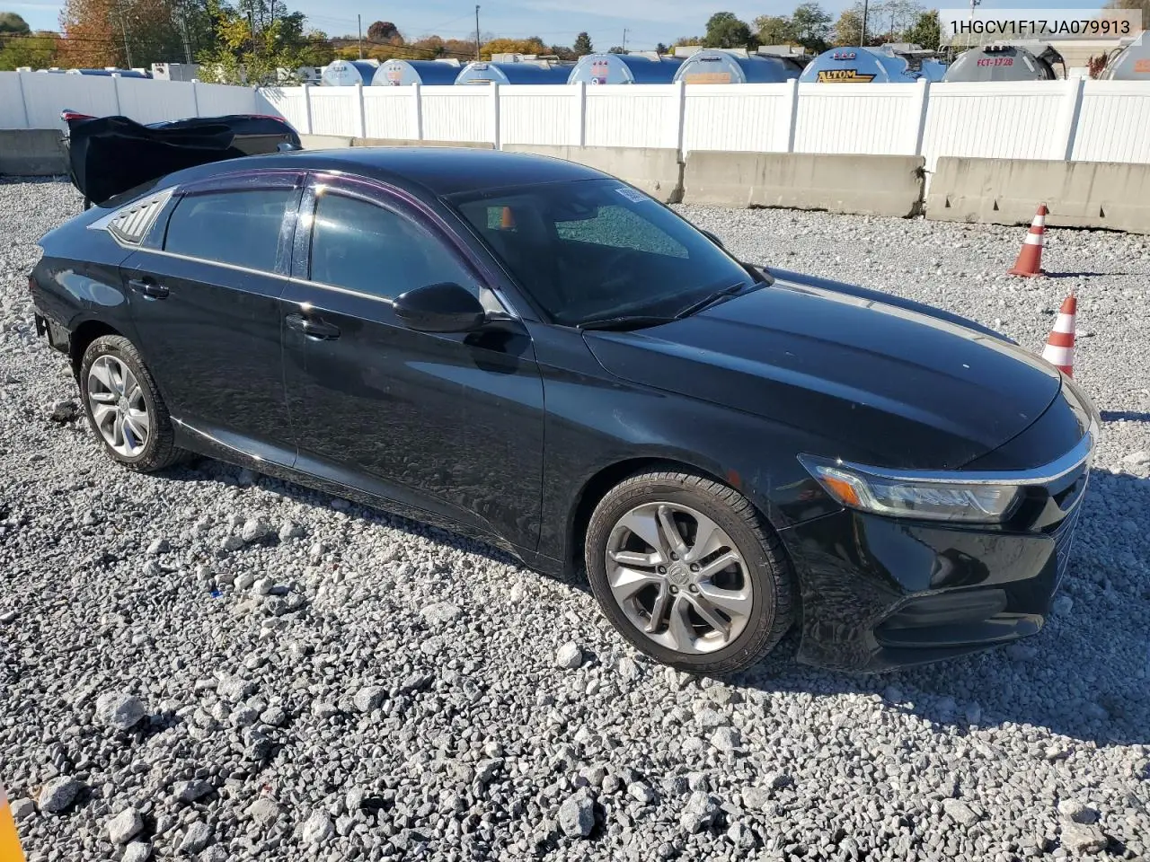 1HGCV1F17JA079913 2018 Honda Accord Lx
