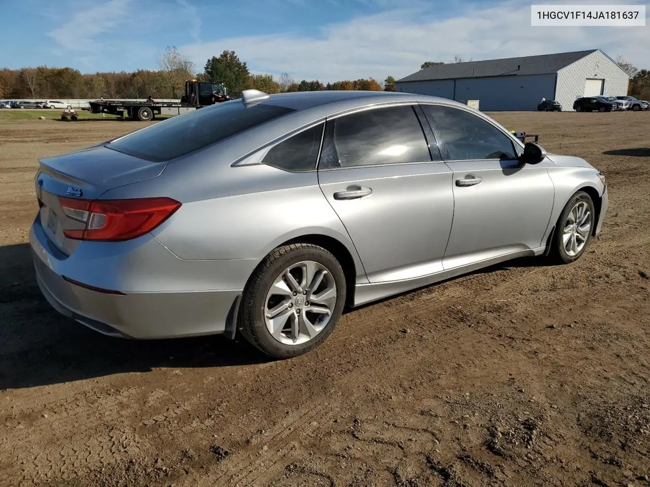 1HGCV1F14JA181637 2018 Honda Accord Lx
