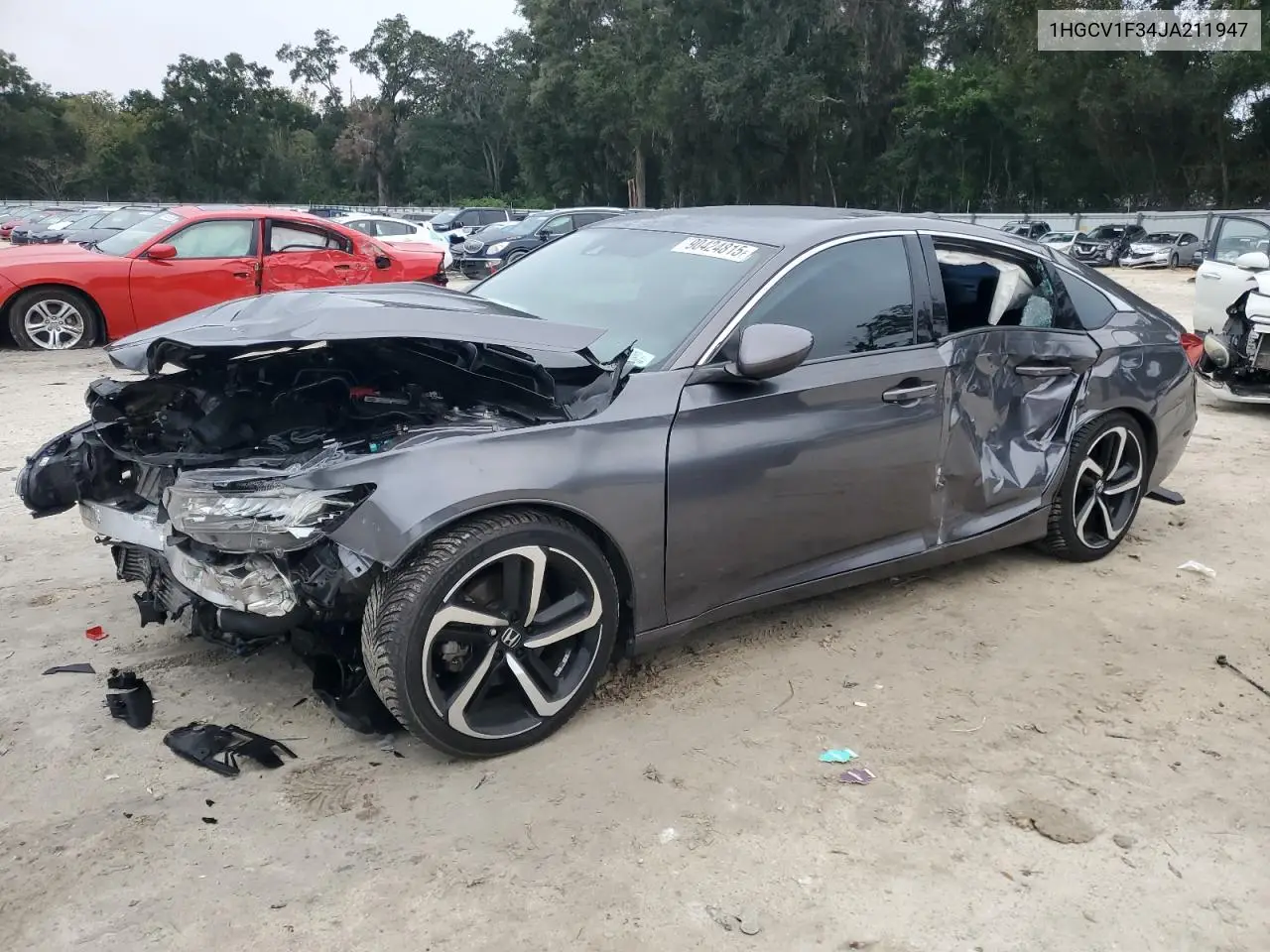 1HGCV1F34JA211947 2018 Honda Accord Sport