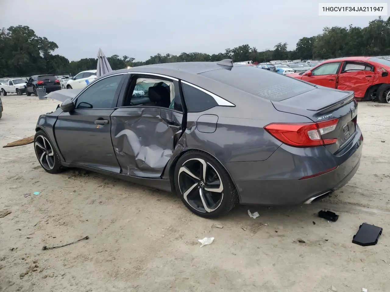 1HGCV1F34JA211947 2018 Honda Accord Sport