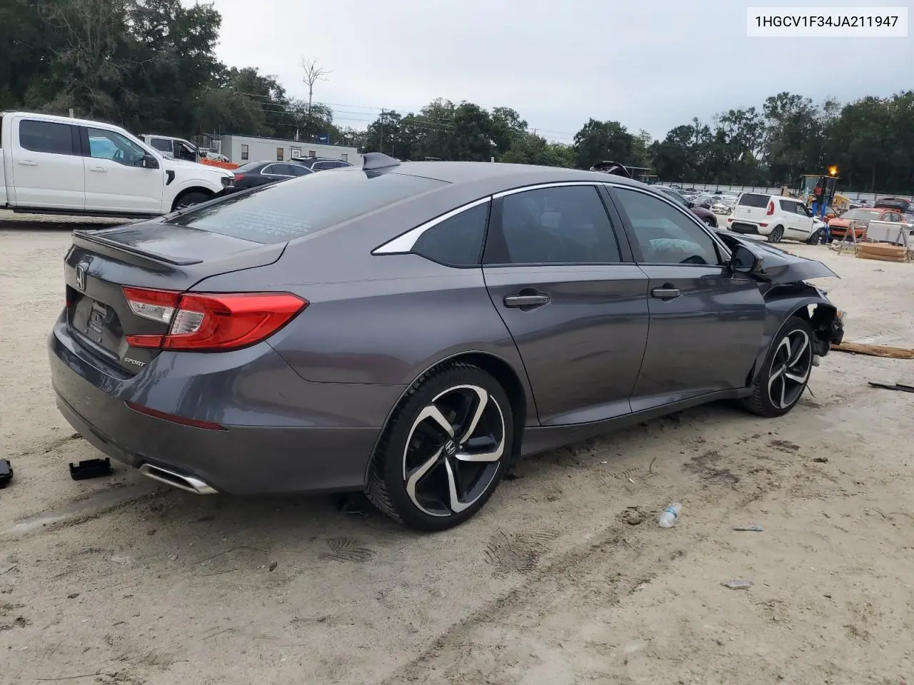 1HGCV1F34JA211947 2018 Honda Accord Sport