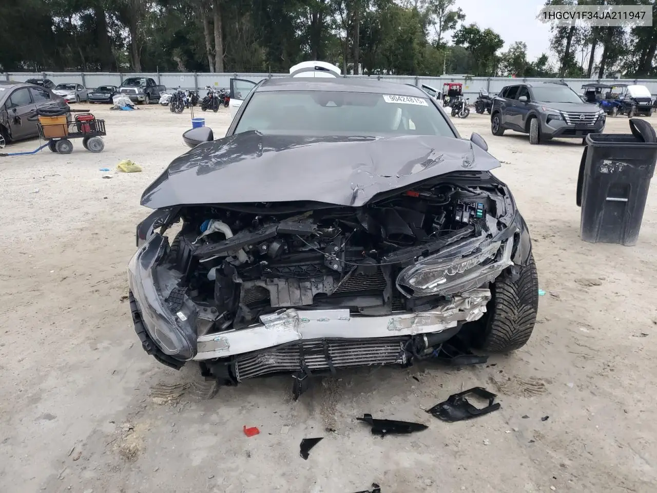1HGCV1F34JA211947 2018 Honda Accord Sport