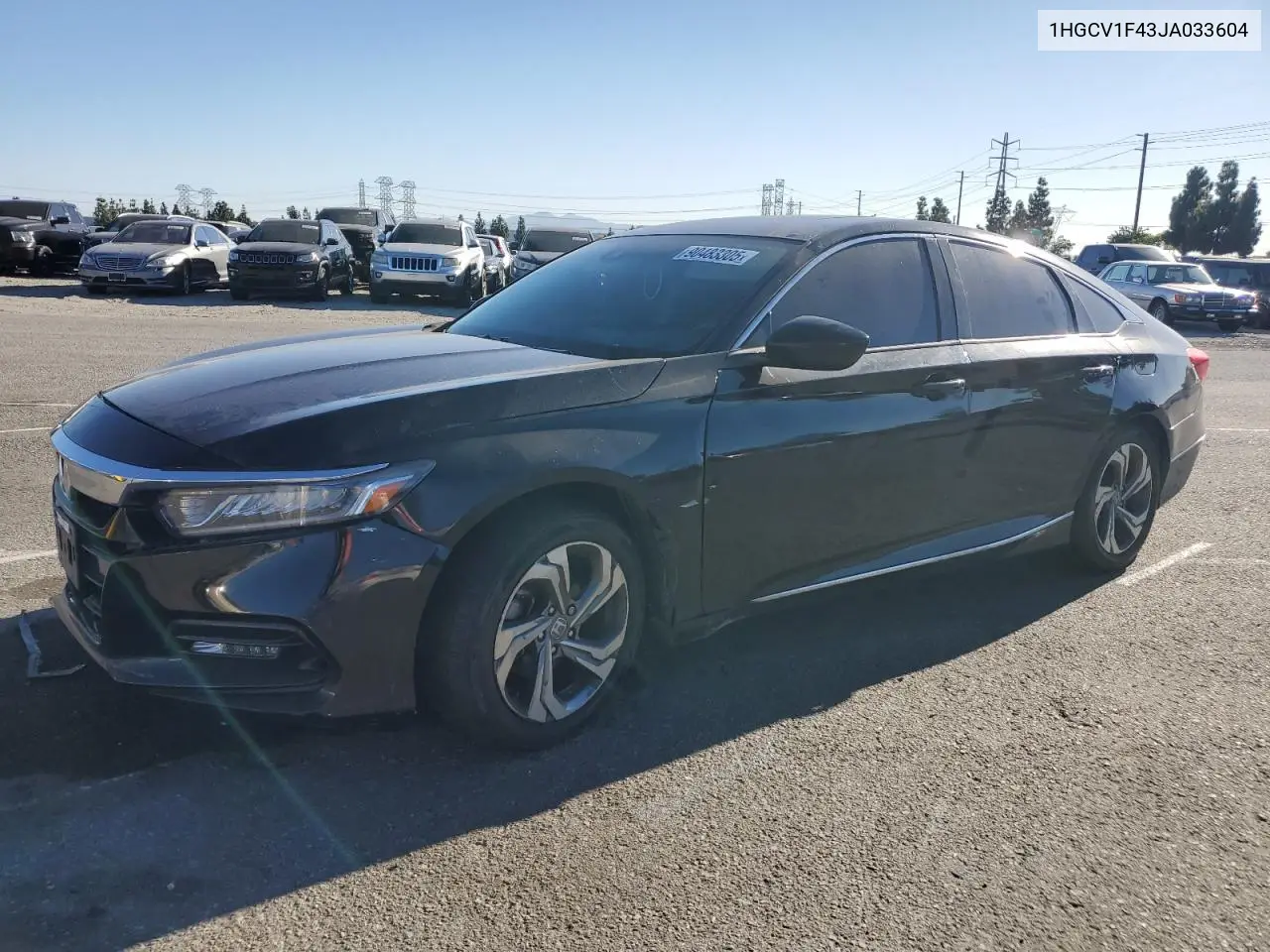 1HGCV1F43JA033604 2018 Honda Accord Ex