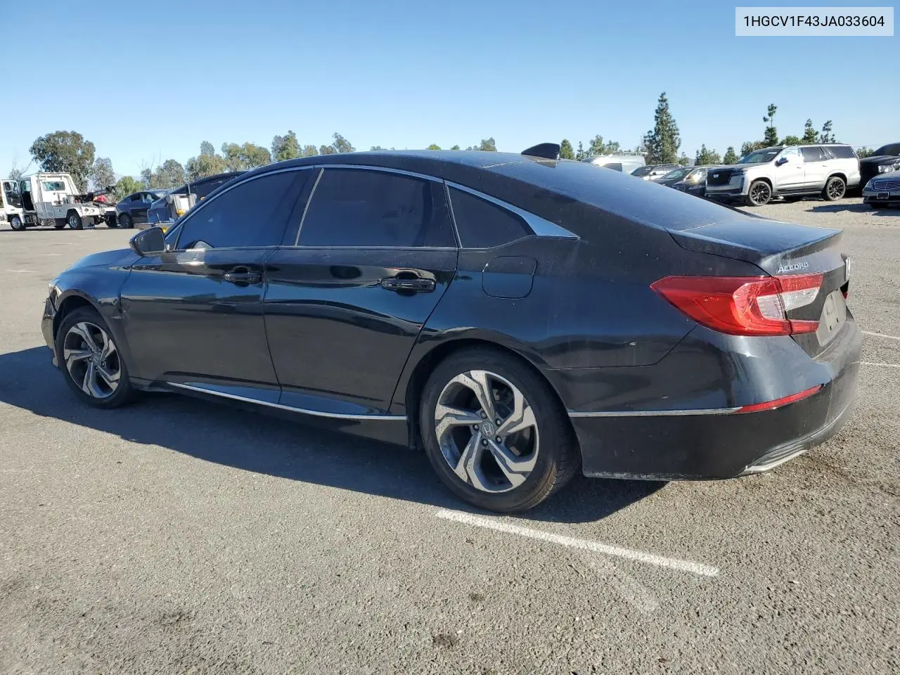 1HGCV1F43JA033604 2018 Honda Accord Ex