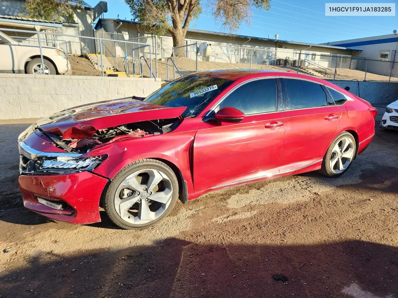 1HGCV1F91JA183285 2018 Honda Accord Touring