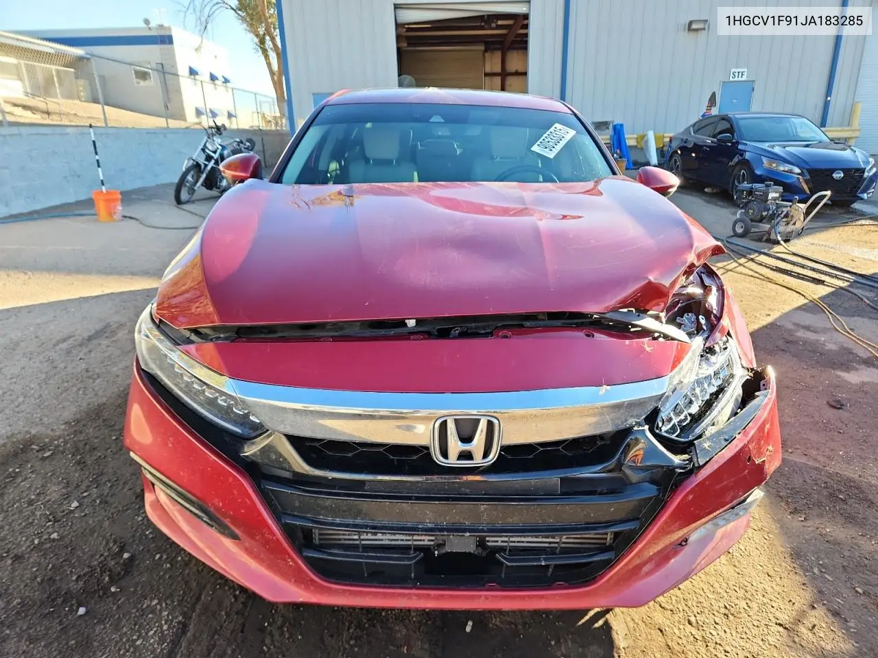 1HGCV1F91JA183285 2018 Honda Accord Touring