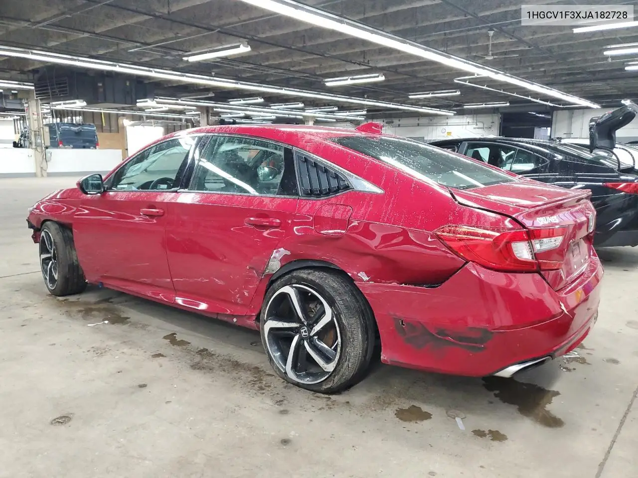 1HGCV1F3XJA182728 2018 Honda Accord Sport