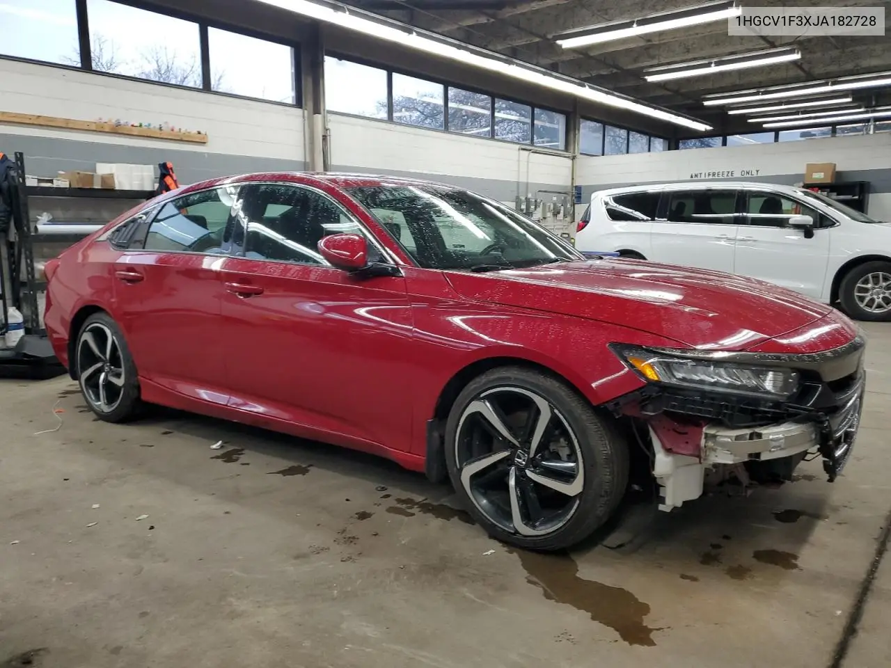 1HGCV1F3XJA182728 2018 Honda Accord Sport