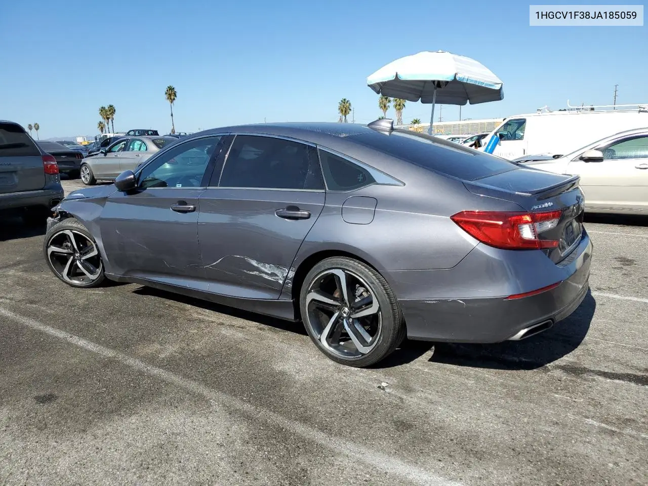 1HGCV1F38JA185059 2018 Honda Accord Sport