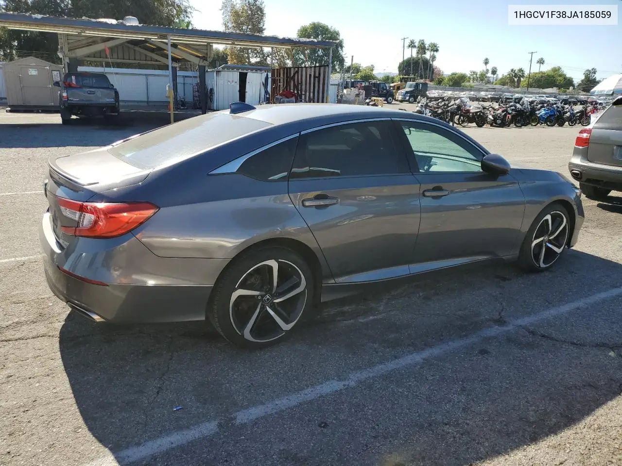 1HGCV1F38JA185059 2018 Honda Accord Sport
