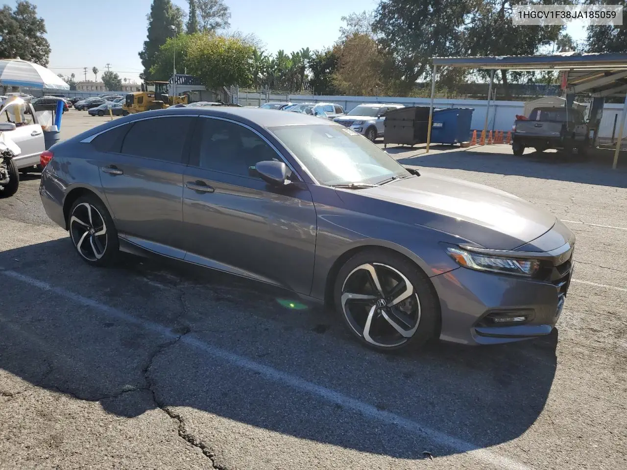 1HGCV1F38JA185059 2018 Honda Accord Sport