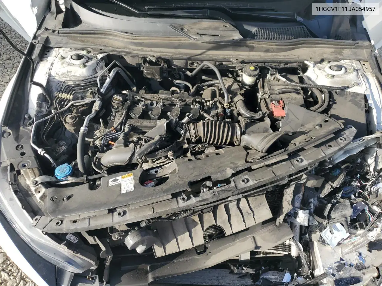 1HGCV1F11JA054957 2018 Honda Accord Lx
