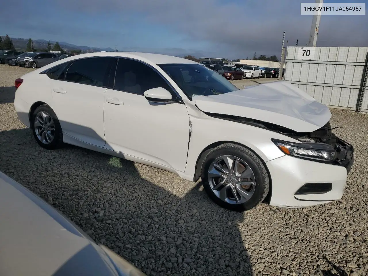 1HGCV1F11JA054957 2018 Honda Accord Lx