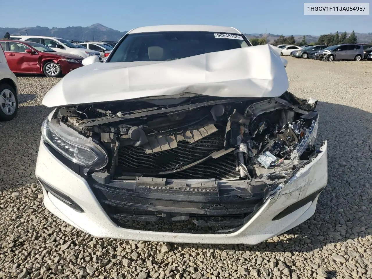 1HGCV1F11JA054957 2018 Honda Accord Lx